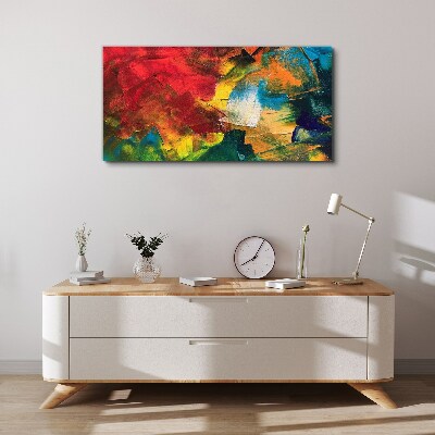 Painting abstraction Canvas print