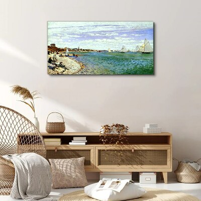 Adresse monet regatta Canvas print