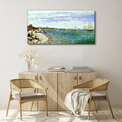 Adresse monet regatta Canvas print