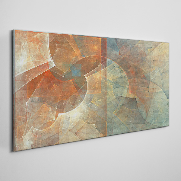 Abstract composition of colors Print on canvas