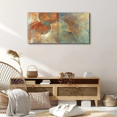 Abstract composition of colors Print on canvas