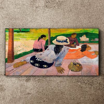 Relax in the tropics Print on canvas