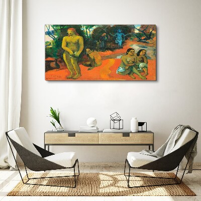Te Pape Nave Nave Paul Gauguin Canvas wall art