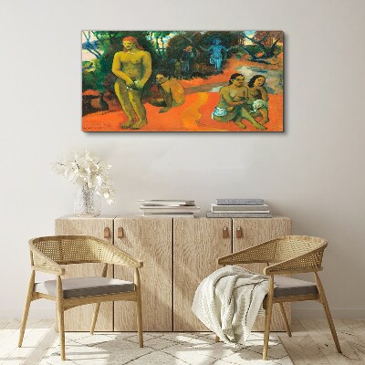 Te Pape Nave Nave Paul Gauguin Canvas wall art