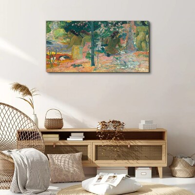 Women by the water Print on canvas