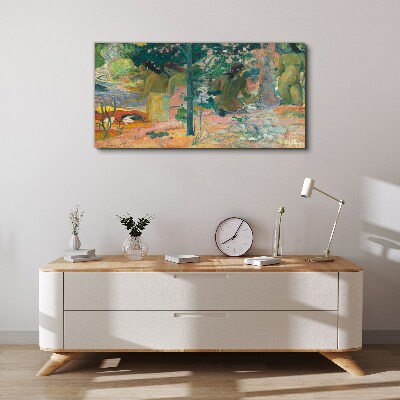 Women by the water Print on canvas