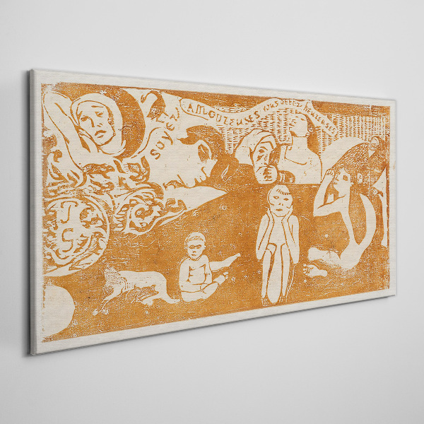 Reflections on Human Existence Canvas wall art