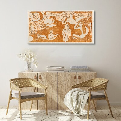 Reflections on Human Existence Canvas wall art