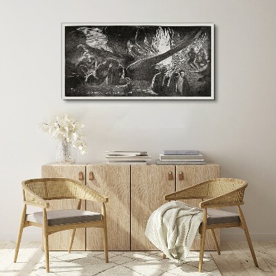 Lost in the Dark Print on canvas