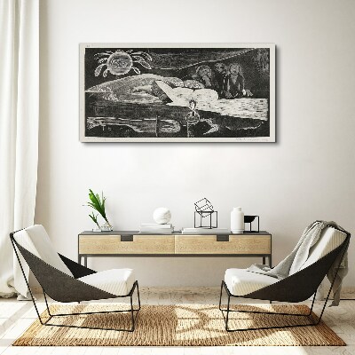 Te Po - Ralph Hotere Canvas wall art