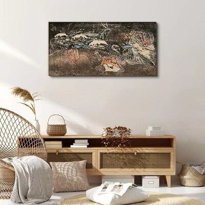 The River of Life and Transformation Print on canvas