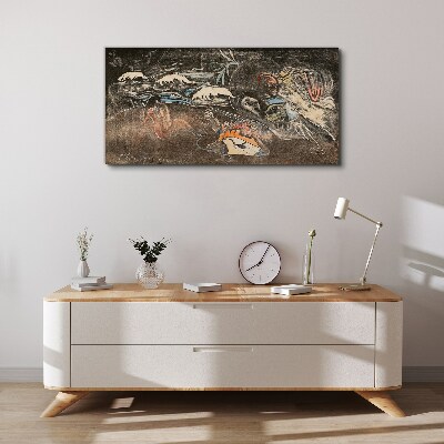 The River of Life and Transformation Print on canvas