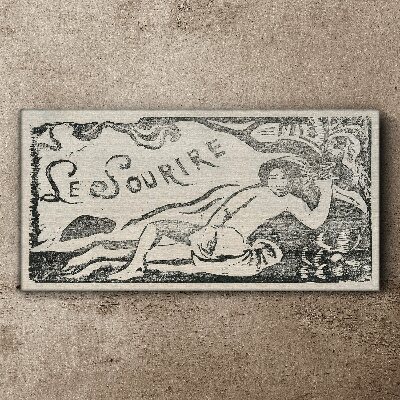 Smile in motion Canvas wall art