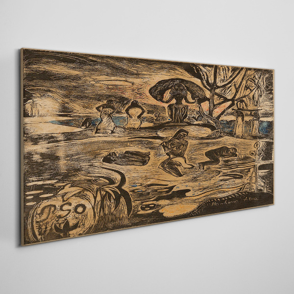 Summer afternoon at the lake Canvas wall art