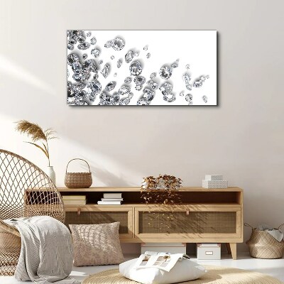 Crystal Rain of Shine Canvas wall art