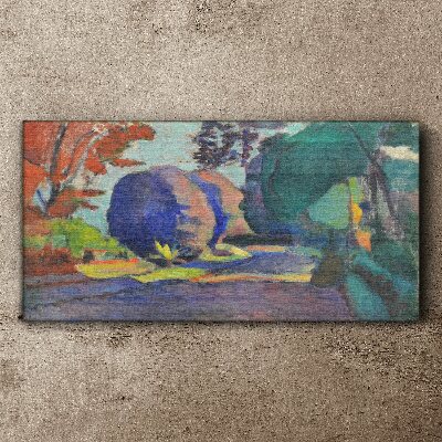 Luxembourg Gardens Henri Matisse Canvas wall art