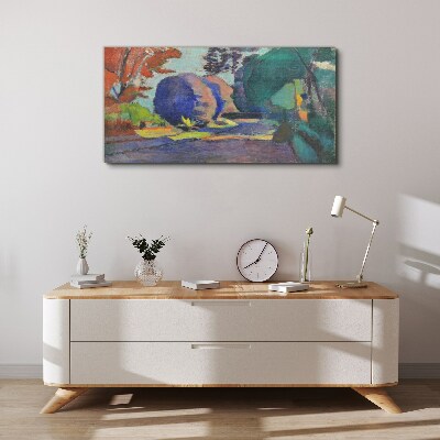 Luxembourg Gardens Henri Matisse Canvas wall art