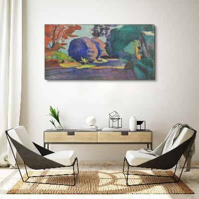 Luxembourg Gardens Henri Matisse Canvas wall art