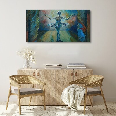 Abstract ballet dancer Canvas Wall art