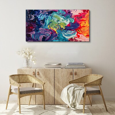 Painting abstraction Canvas print