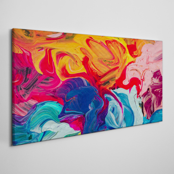 A colorful wave of emotions Canvas wall art