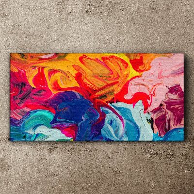 A colorful wave of emotions Canvas wall art