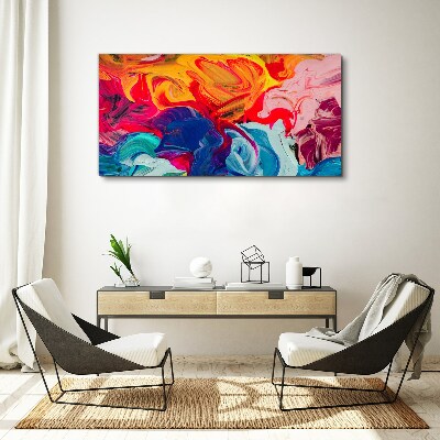 A colorful wave of emotions Canvas wall art
