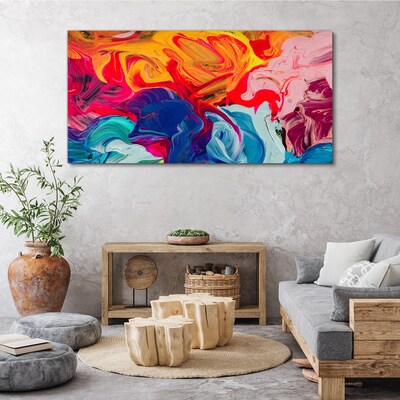 A colorful wave of emotions Canvas wall art