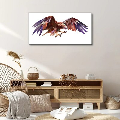 Dynamic flight of the eagle Canvas wall art