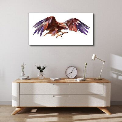 Dynamic flight of the eagle Canvas wall art