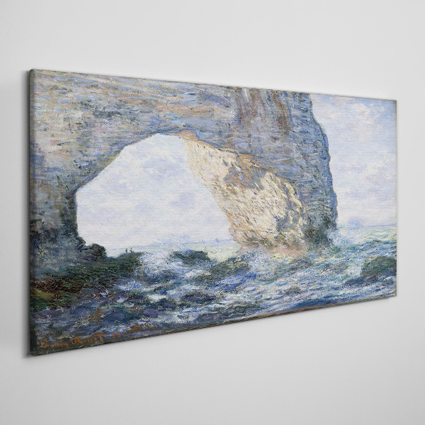 The Manneporte Monet Print on canvas