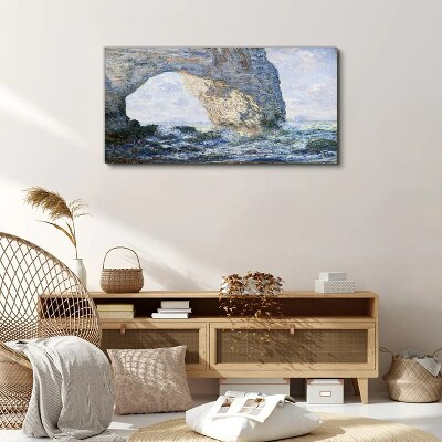 The Manneporte Monet Print on canvas