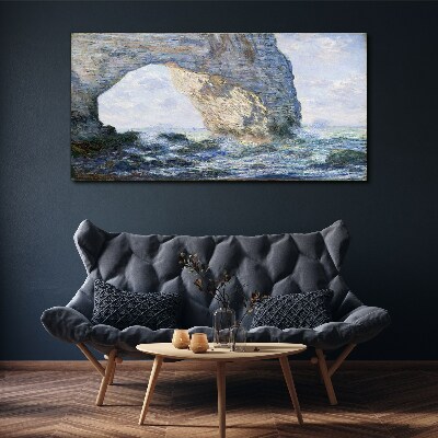The Manneporte Monet Print on canvas