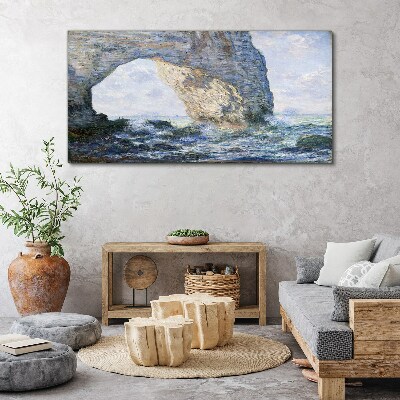 The Manneporte Monet Print on canvas