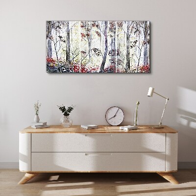 Forest fog Print on canvas
