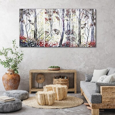Forest fog Print on canvas
