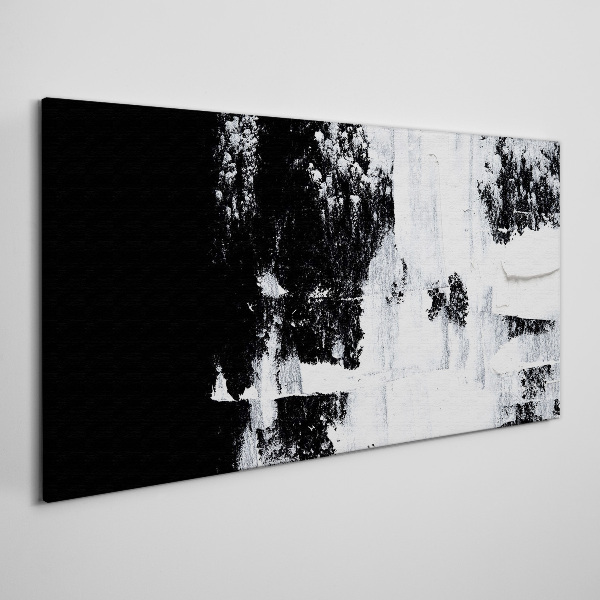 Black and white contrast Canvas wall art