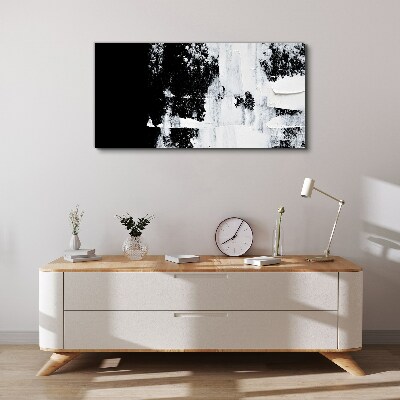 Black and white contrast Canvas wall art