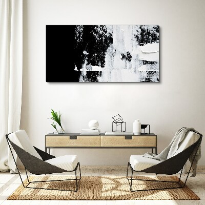 Black and white contrast Canvas wall art