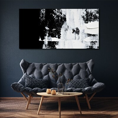 Black and white contrast Canvas wall art