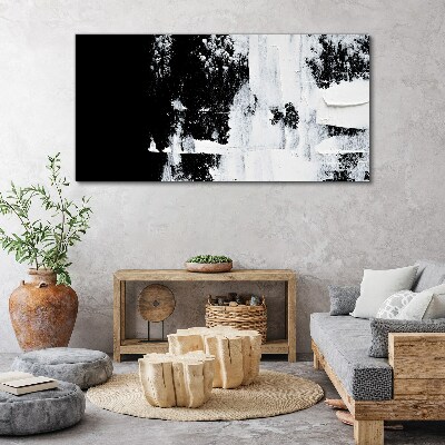 Black and white contrast Canvas wall art