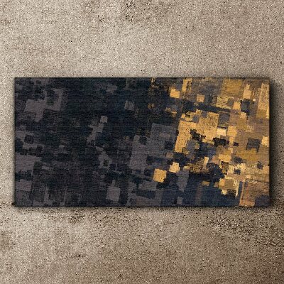 Abstract color blocks Canvas wall art