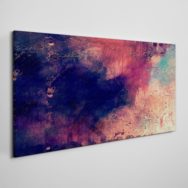 Abstract landscape of colors Canvas wall art