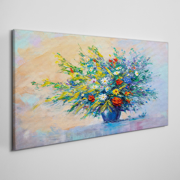 Spring bouquet of flowers Print on canvas