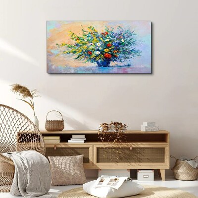 Spring bouquet of flowers Print on canvas