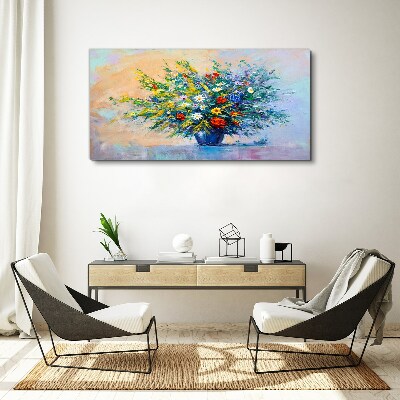 Spring bouquet of flowers Print on canvas