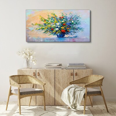 Spring bouquet of flowers Print on canvas
