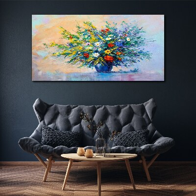 Spring bouquet of flowers Print on canvas