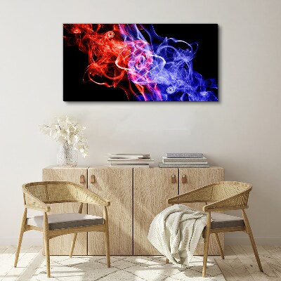 Modern smoke Canvas print