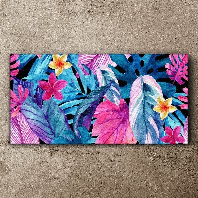 Tropical paradise Print on canvas